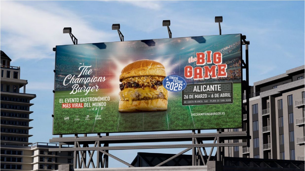 the champions burger — medios impresos 3