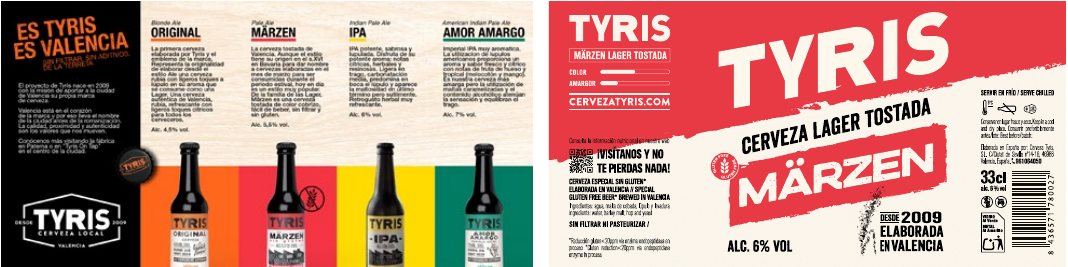 tyris / hijos de rivera — packaging & diseño de campaña 1